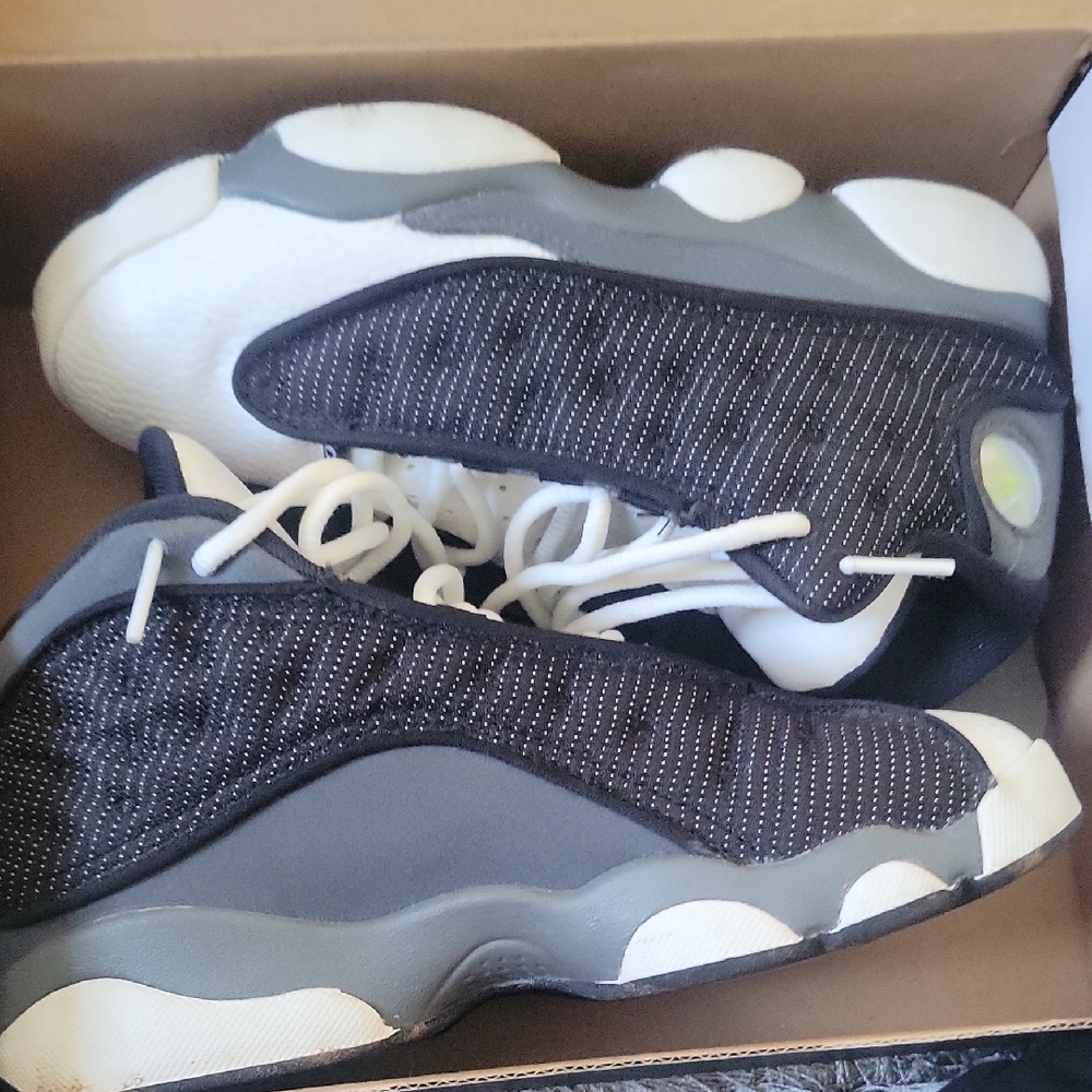 Jordan Kids Sneakers Black and Gray